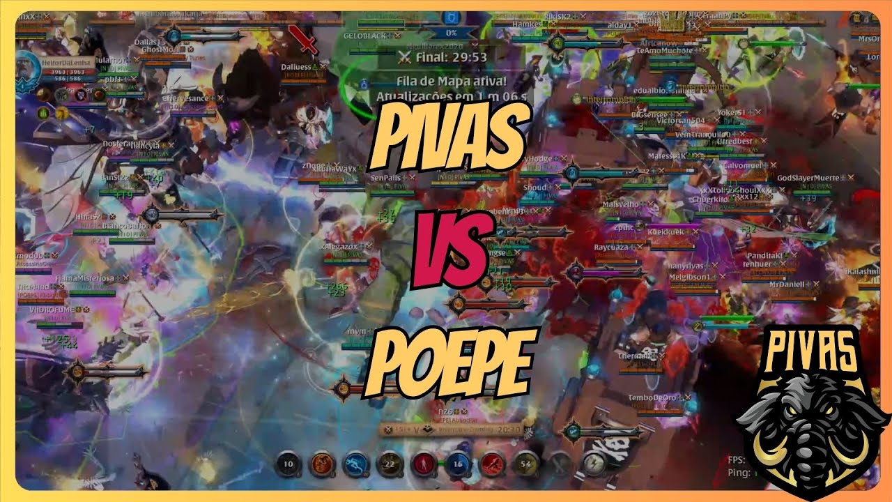 POV REALMBREAKER | PIVAS Alliance vs IFures Alliance | BIG FIGHT | ALBION ZVZ