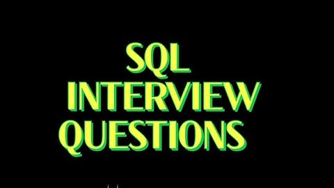 SQL INTERVIEW QUESTIONS AND ANSWERS 16 to 20 ... Primary key l Foreign Key l Normalisation