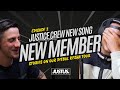 JUSTUS BEHIND THE MIC EPISODE 2 - NEW SONG? | PITBULL KESHA TOUR STORIES | NEW MEMBER