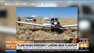 Northern Arizona pilot makes emergency landing near Flagstaff