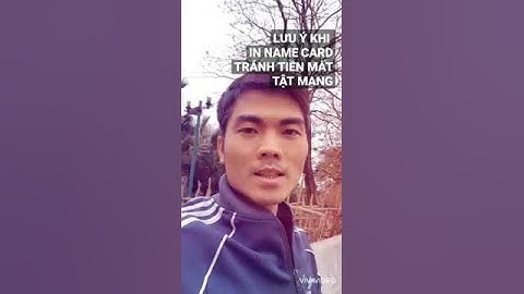 Lưu ý khi in Name card, tránh tiền mất tật mang - Chung In Ấn #shorts #in_name_card #trendingshorts
