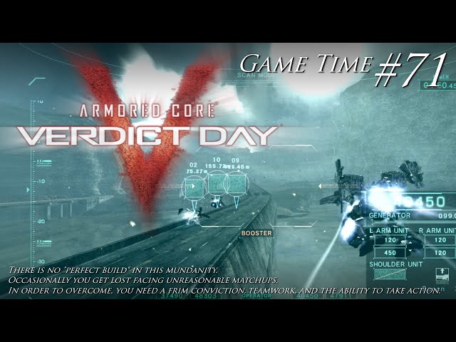 Armored Core Verdict Day -Game Time #71- - YouTube