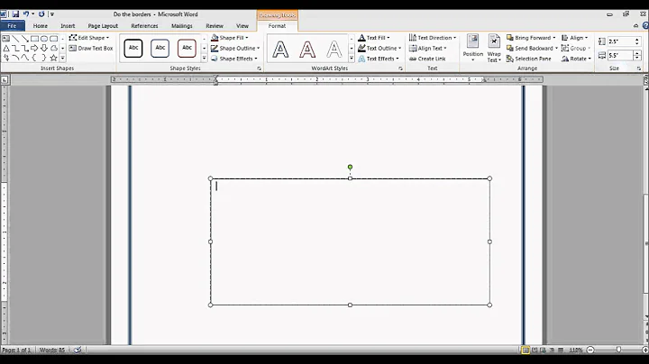 How to draw shapes in Microsoft Words [Mircrosoft Words]