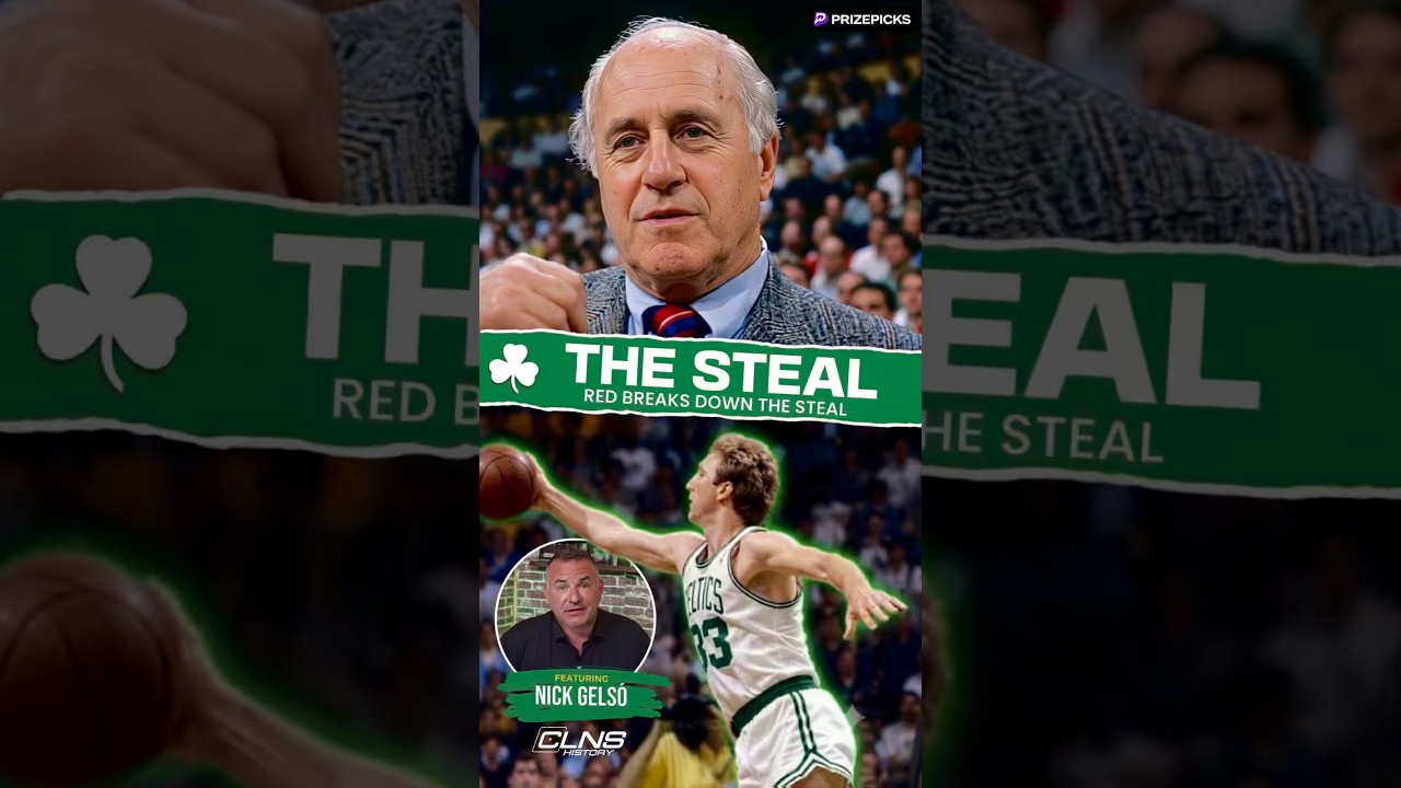 Red Auerbach Reacts to Larry Bird’s Steal — just 24 Hours Later 🎞️ 1987 Tapes