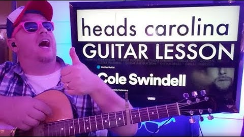 Thumbnail of How To Play She Had Me At Heads Carolina - Cole Swindell Guitar Tutorial (Beginner Lesson!)