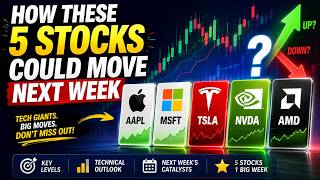 How These 5 Stocks Could Move Next Week | AAPL, MSFT, TSLA, NVDA & AMD ⭐