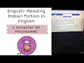 2,4,6 Semester Reading Indian Fiction In English Online Class📚💻| By Himani Kapoor | #soldu #online