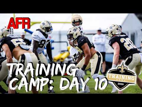 Saints Camp Report: Defensive Line Injuries Getting SERIOUS? | Running Back Depth