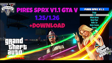 [GTA V/1.27] SPRX Mod menu "Pires v1.1" + Download