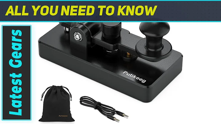 Putikeeg Classical Mini Morse Code Key Telegraph Key: The Ultimate Morse Key Experience!