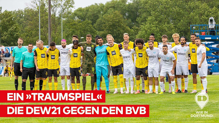 Ein »Traumspiel« in Holzwickede – Die DEW21 gegen den BVB