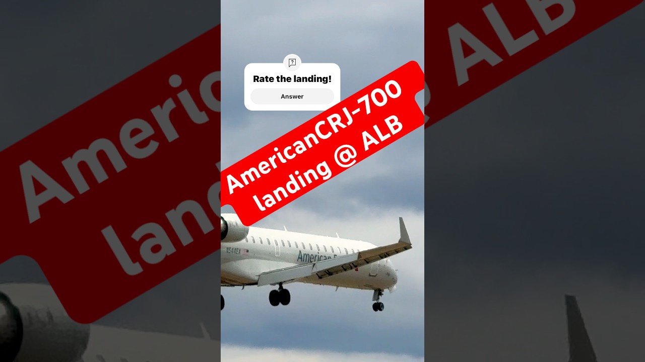 Rate the Landing!! American CRJ-700 