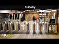 Toronto Morning "Rush Hour" Subway Ride & PATH Walk - July 24 [4K]