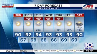 Southwest, Central Virginia Weather 745 A.m. - June 22, 2025