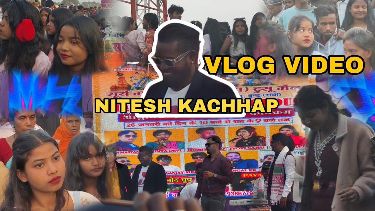 || NITESH KACHHAP PROGRAM || BUNDU MELA || VLOG VIDEO || SURYA MANDIR || 2026 ||
