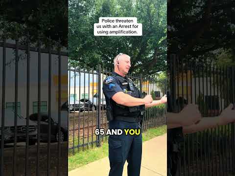 Video Police Threaten Us With Arrest For Preaching With Amplification Outside of Mosque