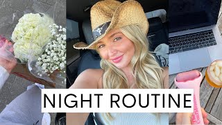 NIGHT ROUTINE VLOG: weekend prep & self tan routine