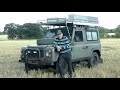 Conversion of exmilitary defender for overland expeditions  pt 1