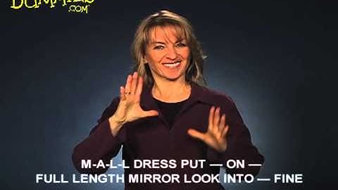 Using Facial Expressions with American Sign Language (ASL) - For Dummies