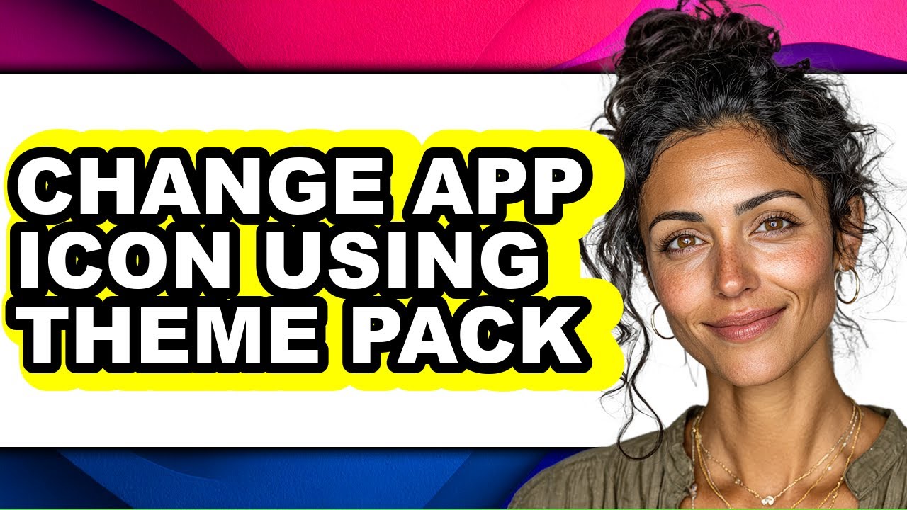 How to Change App Icon Using Theme Pack (only Way)