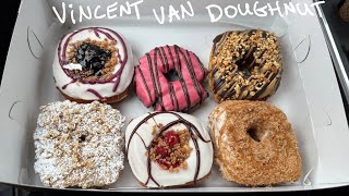 Trying gourmet donuts in St. Louis Missouri // Vincent Van Doughnut