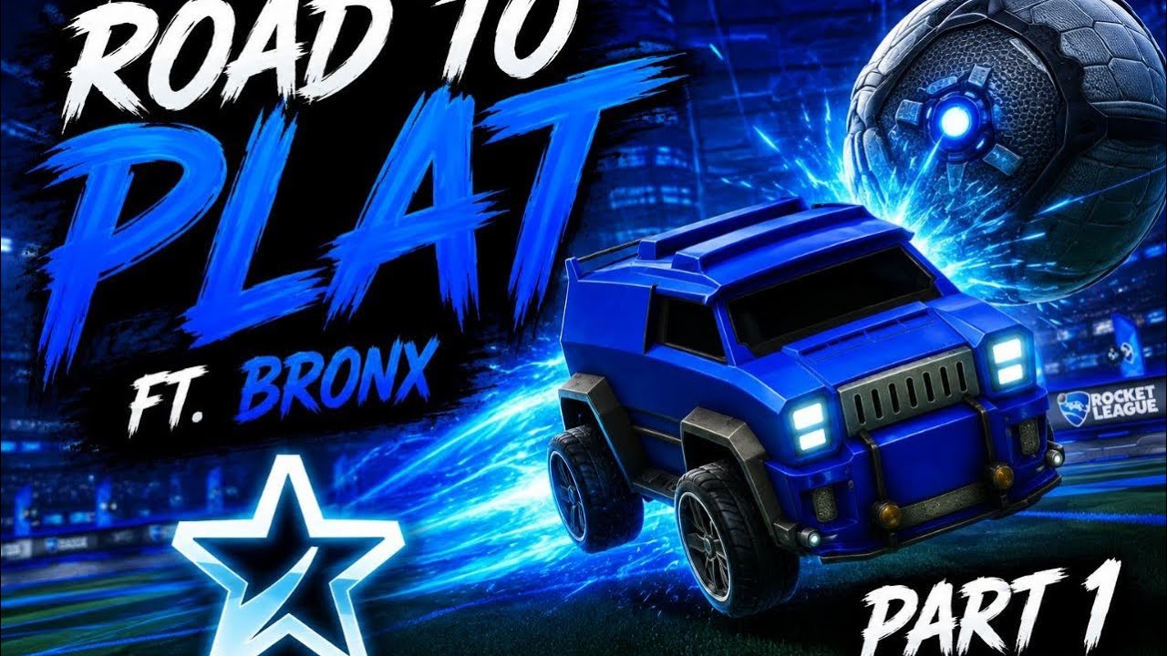 Pushing my friend to Plat! Part 1 @RocketLeague 