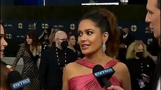 SAG Awards 2022: Salma Hayek Says Lady Gaga Is the Gucci Expert