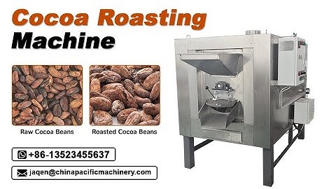 Cocoa Roasting Machine|Cocoa Roaster|Drum Type Cocoa Bean Roasting Machine|Drum Cacao Roaster