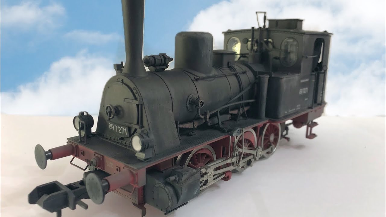 Modelleisenbahn Alterungen Wolbink Album Spur 1 Märklin BR89 7271 DB gealtert patiniert Weathering