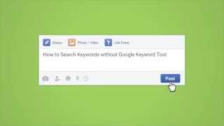 How to Search Keywords without Google Keyword Tool screenshot 3