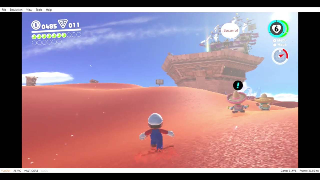 super mario odyssey pc emulator