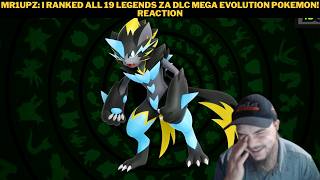 Mr1Upz: I Ranked All 19 Legends ZA DLC Mega Evolution Pokemon! Reaction