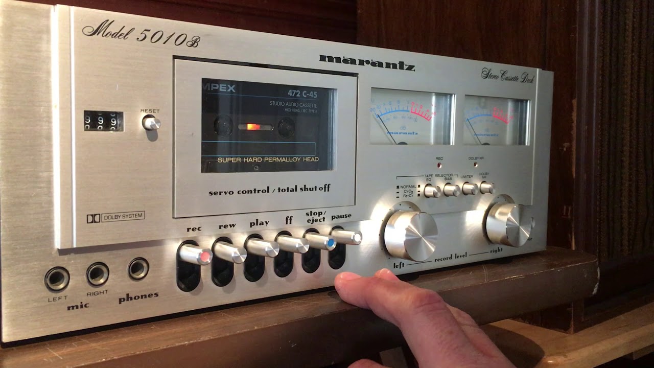 Marantz 5010b Cassette Deck Youtube