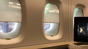 Airbus A380 First Class Seat Electric ⚡️ Window Shades Operation