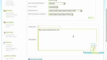 How to manage your categories and forums?