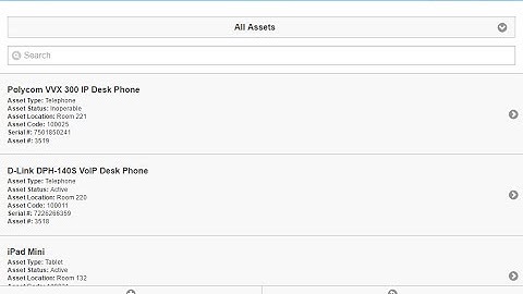 Asset Management Software - Mobile App Demo Video - ShareNet Platform