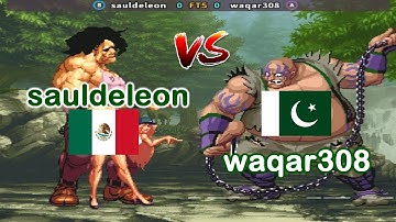 SNK vs. Capcom - SVC Chaos Super Plus - sauldeleon vs waqar308 FT5
