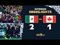 Extended Highlights: Mexico 2-1 Canada - Gold Cup 2021