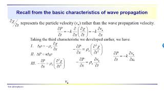 Geophysics: Seismic - Final perspectives on the Wave Equation