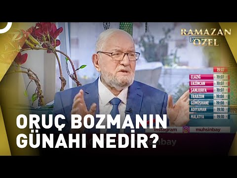 Sebepsiz Yere Oruç Bozmanın Günahı Nedir? | Necmettin Nursaçan'la İftar Saati