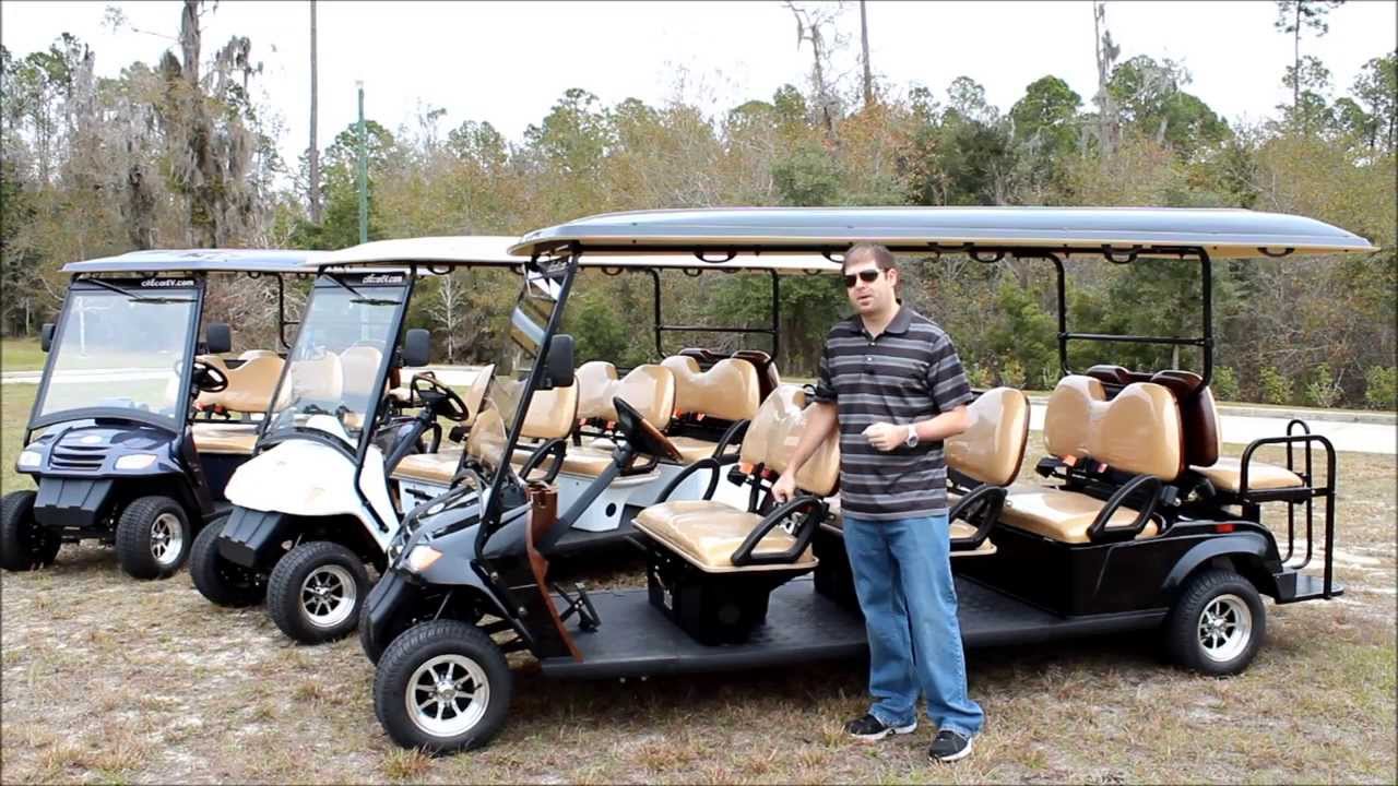 8 seater golf buggy