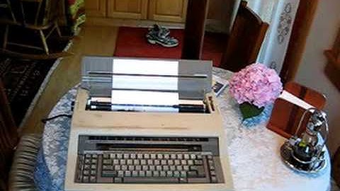 Arduino Controlling Typewriter