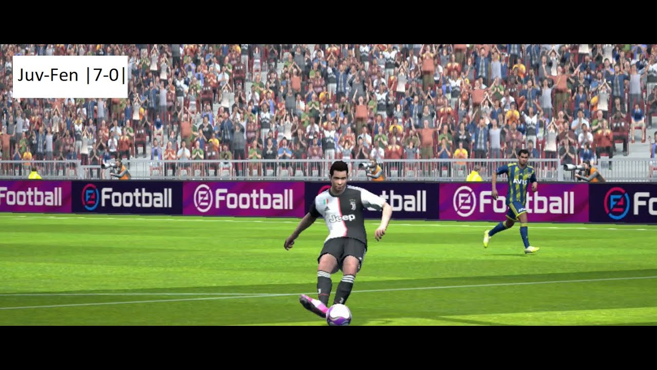 Juventus vs Fenerbahce | 7-0 | Highlight || Pes 2020 Mobile Pro Evolution Soccer Android Gameplay #1