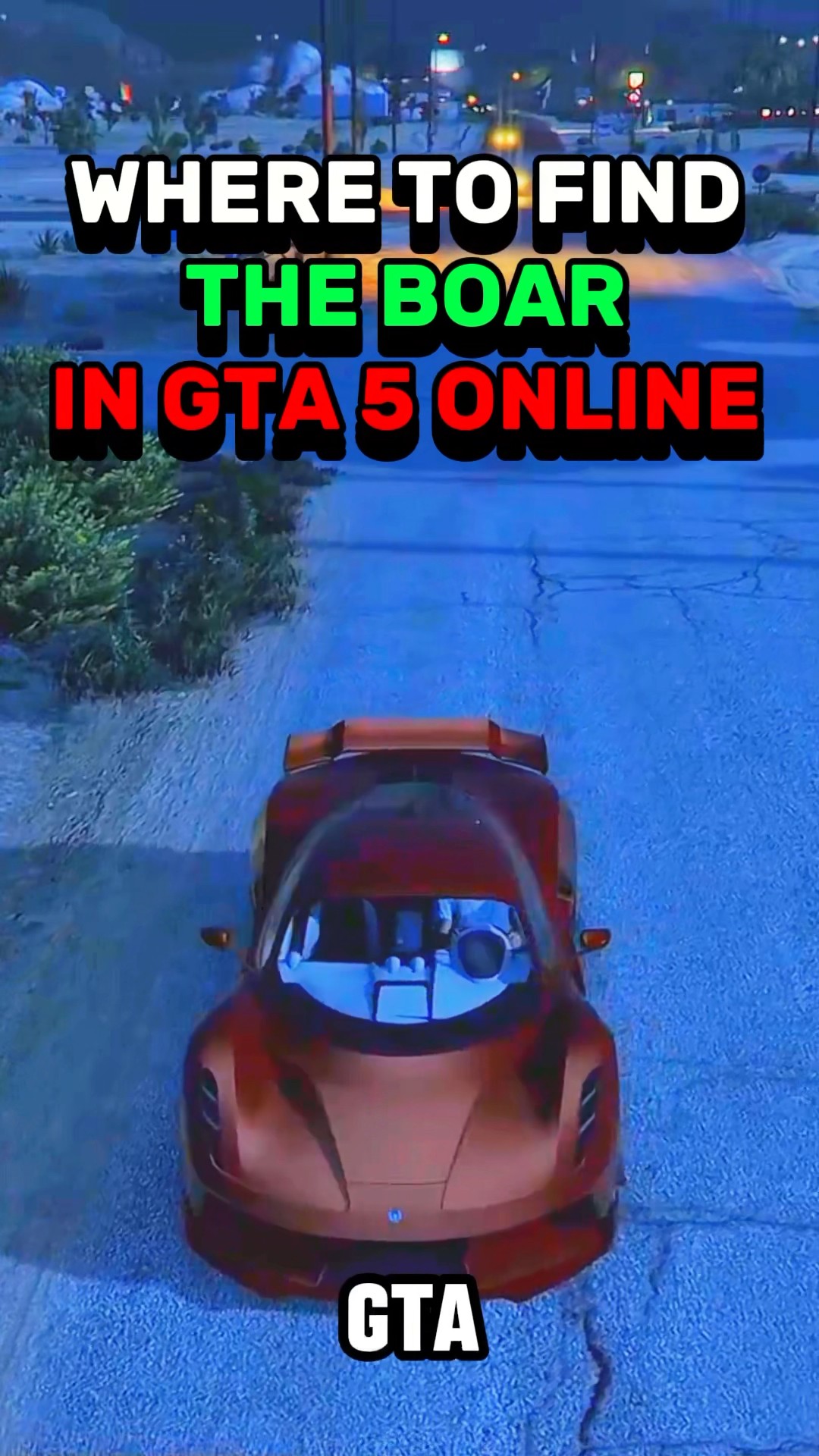 Where To Find Boar In GTA 5 Online Best Spawn Locations Gta Gta5 Oardefault 