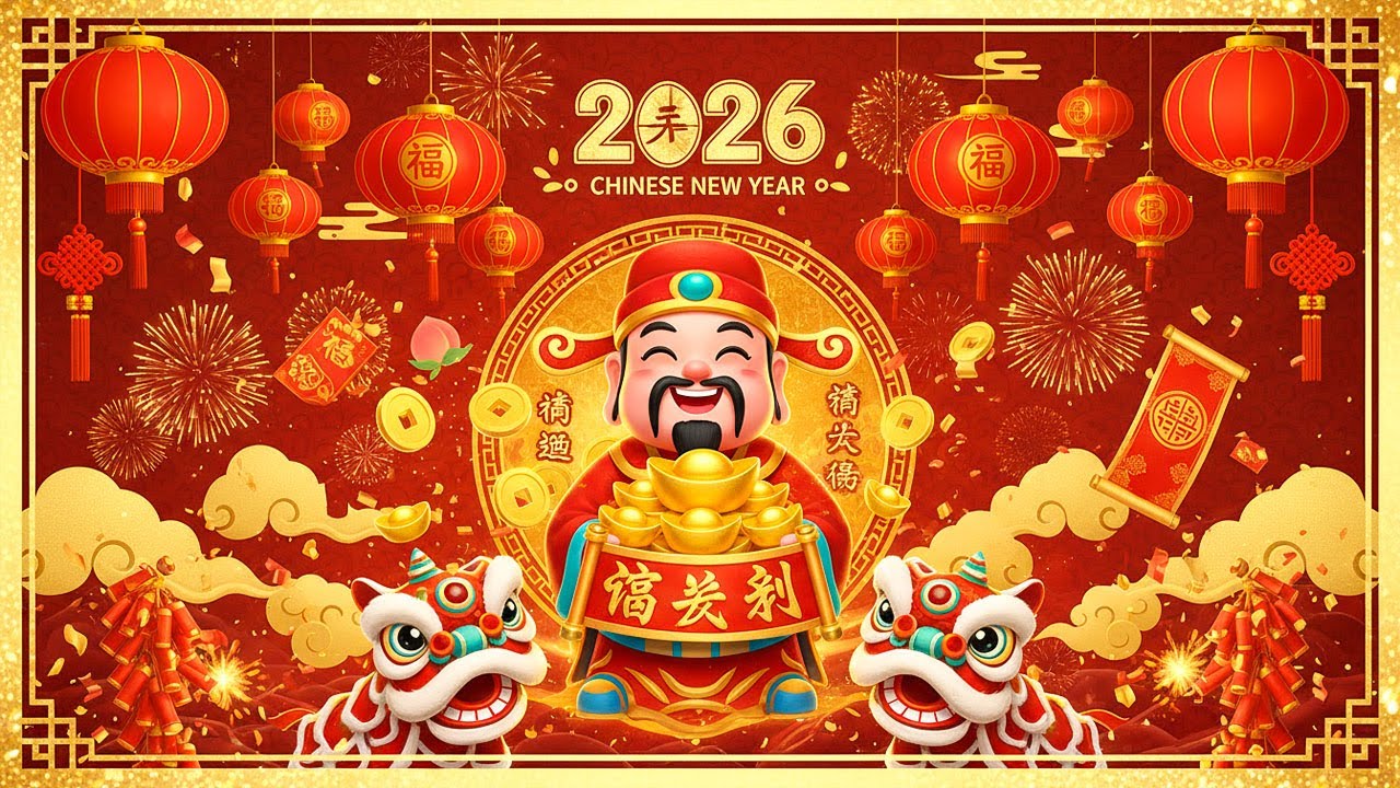 2026春节音乐精选 🧧 新年热门歌曲 · 新年必听 🎉