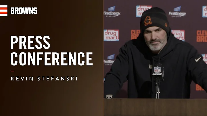 Kevin Stefanski Postgame Press Conference vs. Sain...