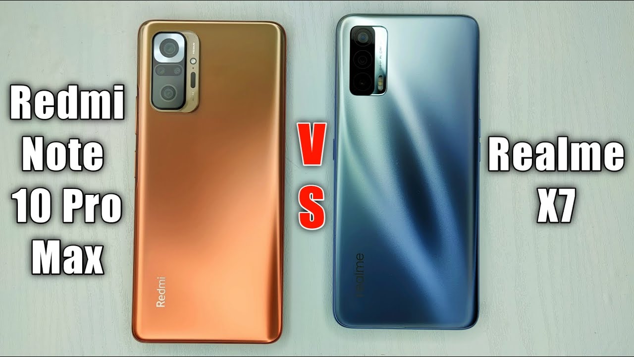 redmi note 10 pro max vs realme x7 speed test | Snapdragon 732g vs Dimensity 800u |