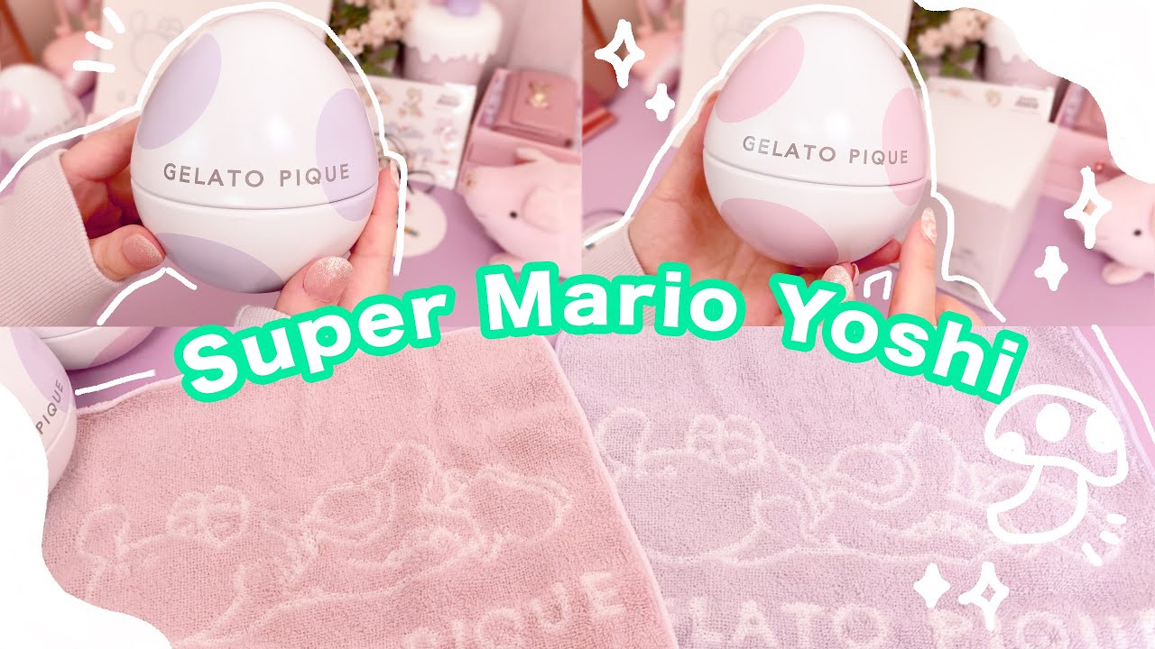 🍄SUPER MARIO meets GELATO PIQUE Colorful YOSHI Collection