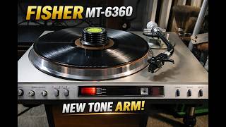 Fisher Studio Standard Mt6360 New Tone Arm  turntable phono fisherstudiostandard
