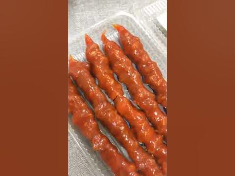 Чурчхела Рука без кожи ))) - YouTube